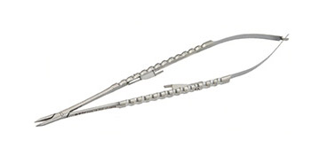 Gerader Micro-Nadelhalter diamantiert spitz für die Zahnchirurgie 18 cm
